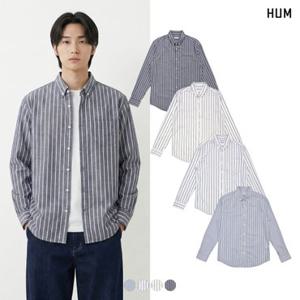 [HUM]유니) 포플린 커스텀핏 셔츠(FHNECSL717P)