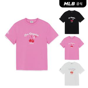 [MLB공식] 26SS 공용 썸머 프루츠 라이프스타일 앞판 그래픽 오버핏 반팔 티셔츠 (3 COLOR) 3ATSN6063