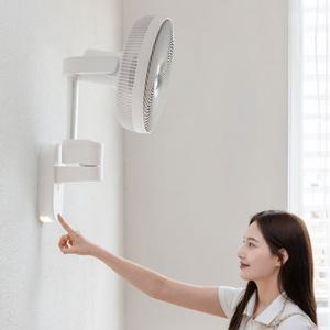 휴고스 벽선풍기 BLDC 모션감지 3D입체회전 리모컨 써큘형 가정용 업소용 사무실 주방 욕실 BFA-C70W