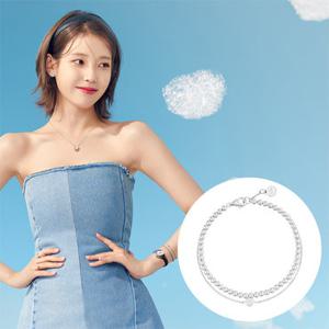 [제이에스티나] 실버925 UNIS 볼체인 팔찌 (JJUNBQ4BS505SW7S0)