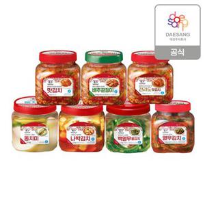 종가 별미김치1.2kg(PET) 7종 2개 골라담기(맛/동치미/나박/열무/배추겉절이/전라도맛)