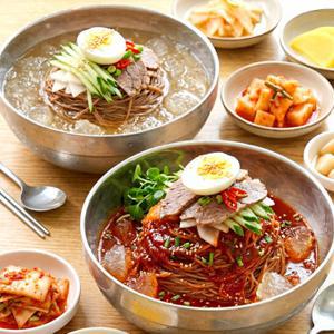 [욜로부로] 한우 사골육수 화평동 세숫대야 왕냉면 10인분 (물5인+비빔5인)