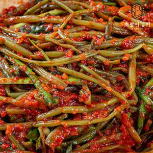 [호랑이김치] 국산100% 고구마순 김치 1kg