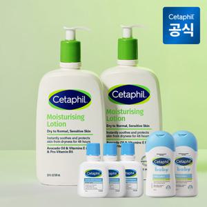 세타필 모이스춰라이징 로션 591ml 2개+클렌저 29ml 3개