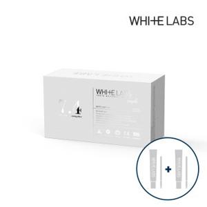 화이트랩스 LED 셀프 자가 치아미백기 본품 미백젤 세트 2인용