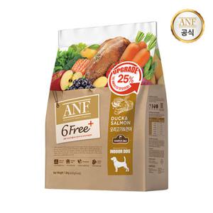 [우리와] ANF 식스프리플러스 인도어 독 오리고기&연어 1.6kg