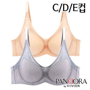 [판도라by비비안]C/D/E컵 사이드업 풀컵몰드브라1종(PBR7144)