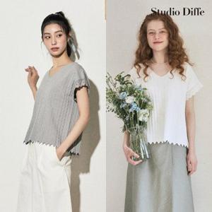 [TV상품]스튜디오디페 26SS 레이스 썸머니트 3종[런칭 가격 79,900원]