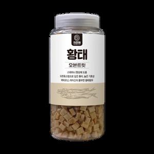 자연애 가수분해 강아지 간식 오븐에 구운 황태 380g