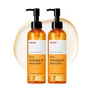 마녀공장 퓨어클렌징오일 딥클린 200ml x2 (+ 퓨어클렌징폼20ml)[정가 58,000원]