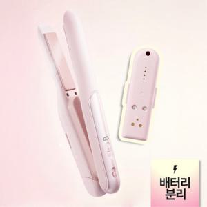 오아 [단하루/온라인최저가]프리온 무선 고데기 (정가54,900원) 배터리 분리 탈착형 고대기 비행기 기내반입 미니 여행용 휴대용 매직기