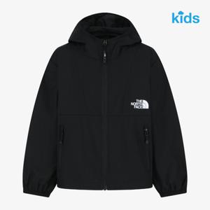 [백화점][노스페이스 키즈] NJ3LS12U 블랙 키즈 컴팩트 자켓 바람막이 NJ3LS12U