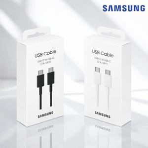 삼성 정품 고속충전 3A 25W USB Type CtoC케이블 1.8m 안드로이드오토 애플카플레이 데이터전송 C타입 고속충전기 케이블 EP-DX310 N