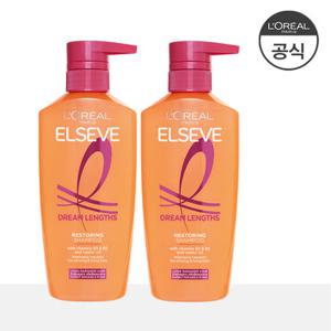 [로레알] [2개] 드림랭스 샴푸 400ml