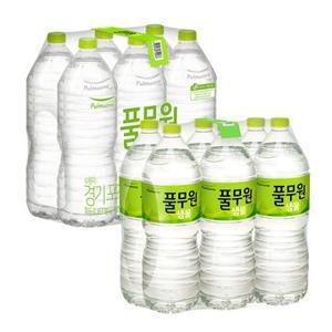 미네랄 워터 2L X 12병(무라벨/유라벨 혼용출고)