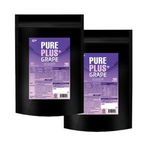 SP스포츠 퓨어 플러스 분리유청단백 단백질쉐이크 포도맛 1kg x 2개 (WPI 94%함유)