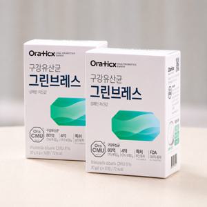 오라팜 오라틱스 그린브레스 구강 유산균 2달 분 60정