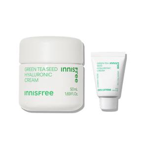이니스프리 그린티 씨드 히알루론산 크림 50mL + 그린티 씨드 히알루론산 크림 15mL