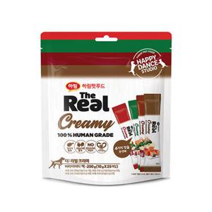 하림펫푸드 더리얼 크리미 DOG 버라이어티팩 250g (10g*25)