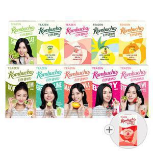 티젠 콤부차 10가지맛 혼합 100스틱 + 라즈베리 10스틱 증정