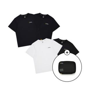 [무료반품][내셔널지오그래픽 키즈] K265UPA920 기능성 2PACK 반팔 티셔츠 2종택1