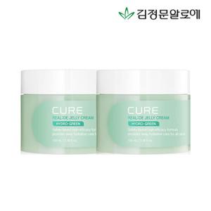 [김정문알로에] 큐어 리알로에 젤리 크림 100ml 2개 (정가 62,000원)