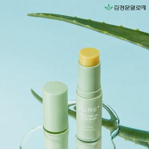 김정문알로에 [체험특가]  큐어 2X크림 수분 스틱밤 9g 1개 (정가 36,000원)