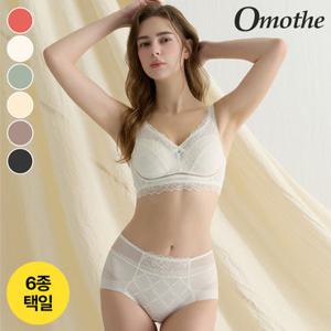 오모떼 프리미엄 미라클 쉐이핑 브라 팬티 6종 세트/택일