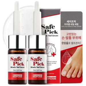 [2개]손발톱 집중 버블 네일 세럼/약국판매동일/ 세.이.프.픽 미라클 네일 세럼 17ml] 손톱 발톱