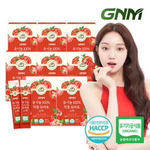 GNM 유기농 100% NFC 착즙 토마토 스틱 8박스 (총 112포)/ 토마토즙 주스