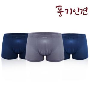 국내생산 풍기인견 남성 도비 드로즈 팬티 3매입