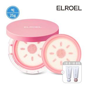 [빅] 엘로엘 핑크 톤업 빅 선쿠션 25g 본품1개+리필1개+크레마 핸드크림