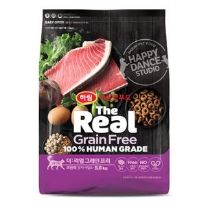 하림펫푸드 더리얼 캣 GF 크런치 참치 어덜트 5.8kg