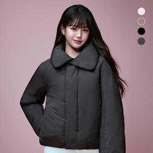 [무료교환반품][아이더](장원영착용) 여성 라벨르 캐시미어 구스다운 숏패딩_DWW25560