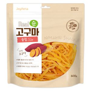 조이펫 리얼 순 고구마 슬림 강아지간식 600g