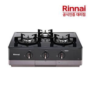 [전국설치]린나이 3구 가스레인지 RT-6601 GS