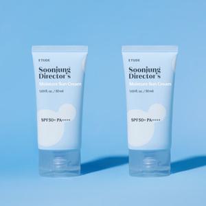 [에뛰드][듀오세트] 순정 디렉터 수분 선크림 50ml+50ml