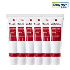 동국제약 센텔리안24 마데카크림 파워 부스팅 포뮬러 50ml 6개 미백주름 기능성 흡수 항산화 탄력리프팅 보습진정 기미 케어 TECA 히알루론산 콜라겐 안티에이징