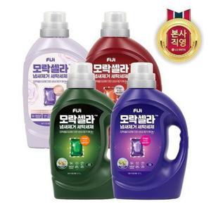 [8/3 더블7%쿠폰] 피지 모락셀라 냄새제거세탁세제 2.1L 용기형 겸용 (허브향/코튼향/샌달우드향/화이트머스크향) 4종 택 1
