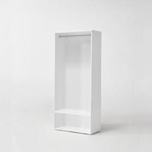 히트가구 [착불배송 상세확인] J2185 다용도 1단 행거 옷장 800