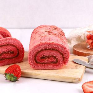 [부산 빵집 아델라7] 달콤상큼 딸기 롤케이크