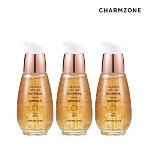 참존 뉴 플레지엄 프레스티지 리얼골드 주름영양 골든실 앰플 30ml 3개