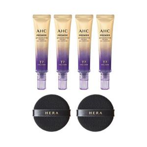 AHC 아이크림 시즌13 40ml x4 + 헤라 블랙쿠션 퍼프 2매