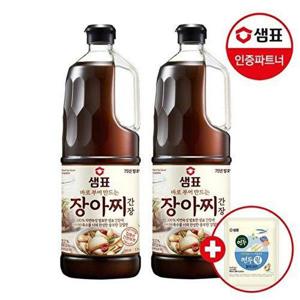[샘표]장아찌 간장 1.7L X 2팩+사은품증정