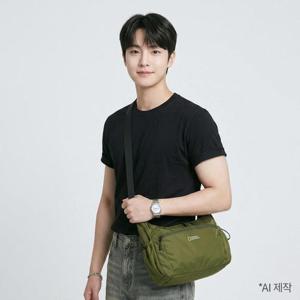 [내셔널지오그래픽 ACC]N265ACR800 데일리 라이트 크로스백 M GREEN
