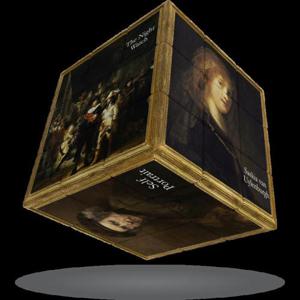 브이큐브 V-CUBE 직선형 FLAT 렘브란트 3x3