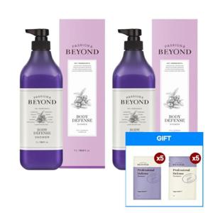 비욘드 바디디펜스 샤워 1L 더블구성 + 프로디펜스 샴푸 5ml*5 + 트리트먼트 5ml*5