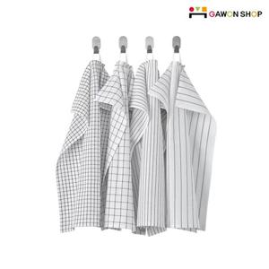 이케아 RINNIG 면 행주 4P세트