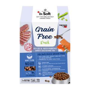 더독 닥터소프트 그레인프리 오리 노령견 1.2kg