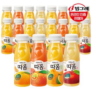 [빙그레] 따옴 주스 4종 20병 /천혜향/자몽/사과